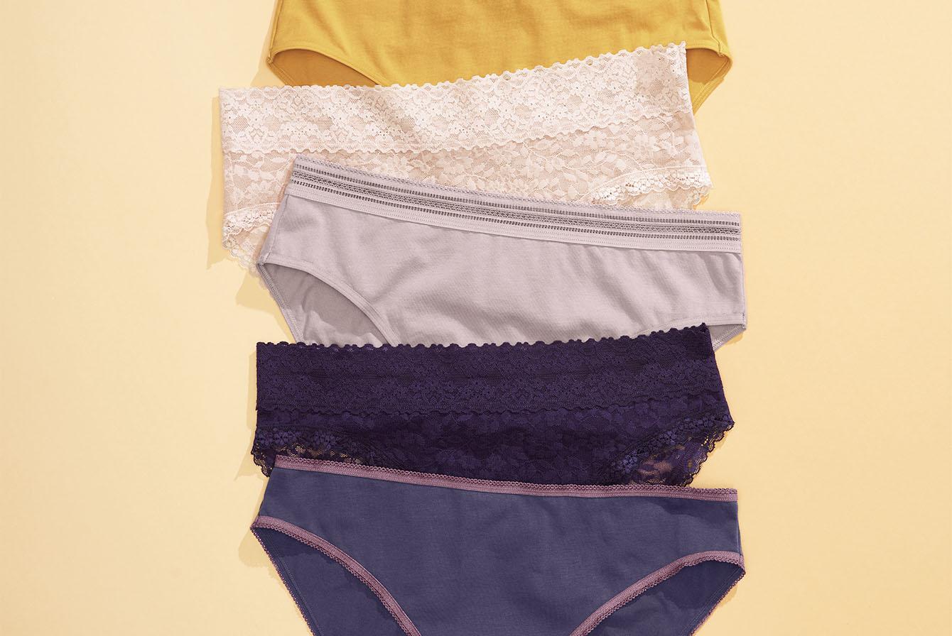 Freshen up your underwear collection, so you can keep getting