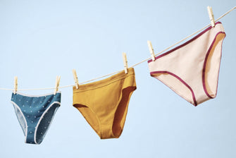 Different types of women's underwear.