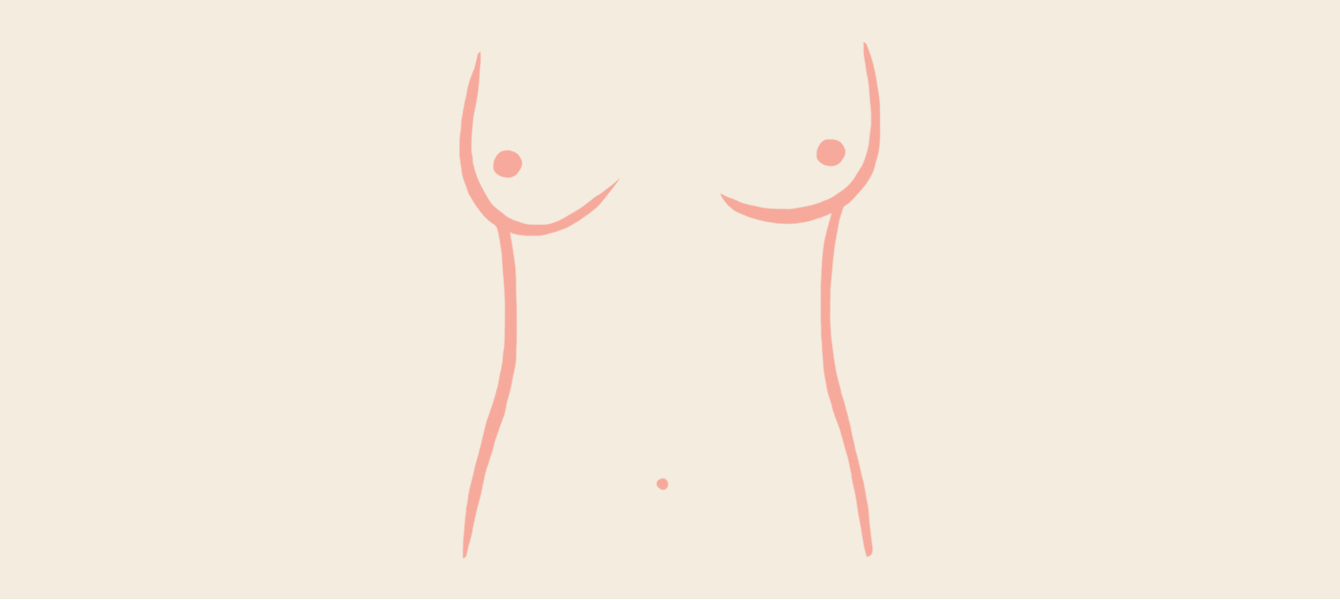 Breast Shape chart stock illustration. Illustration of beautiful