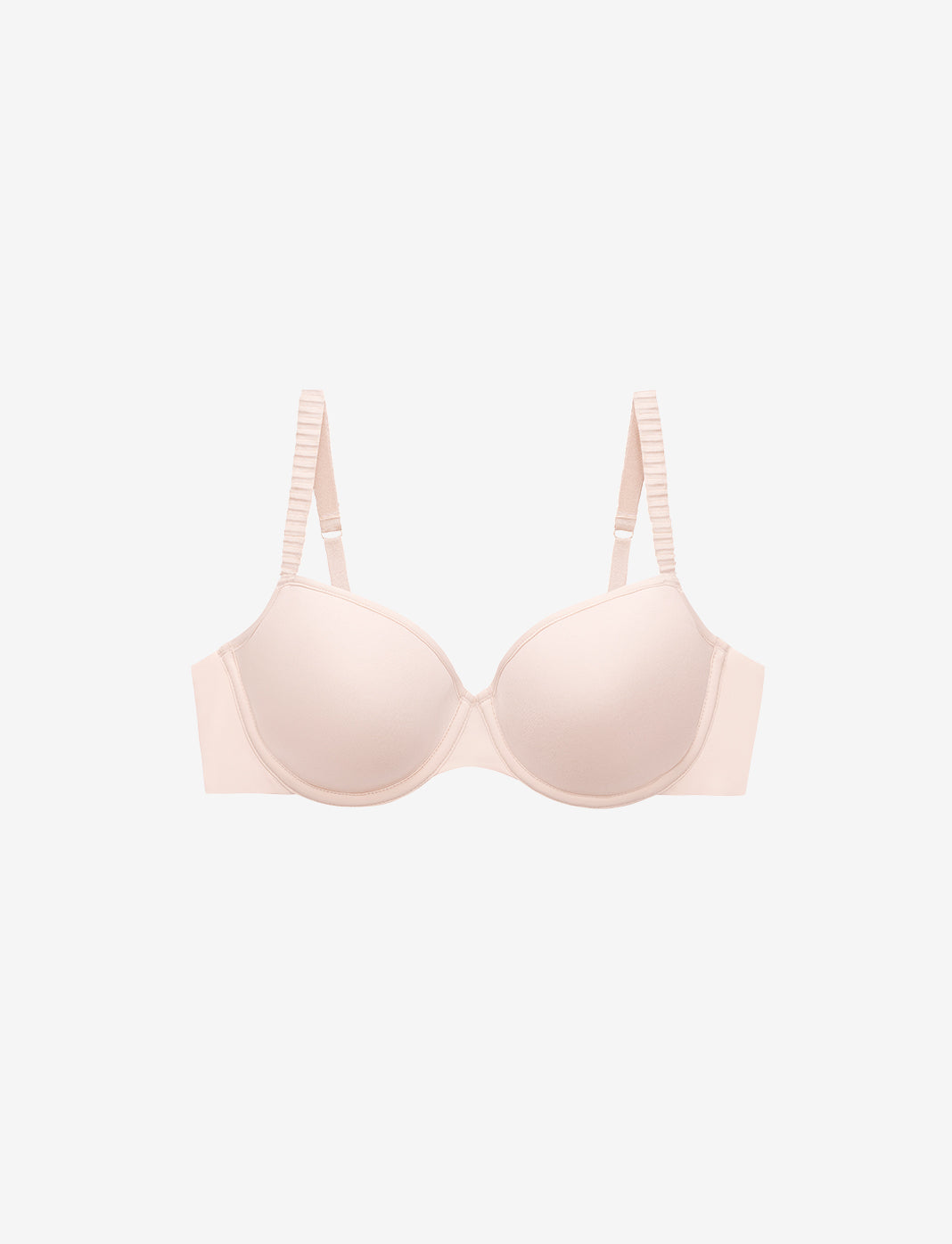 Push-Up Plunge Bra 36C, Barely There/Pink