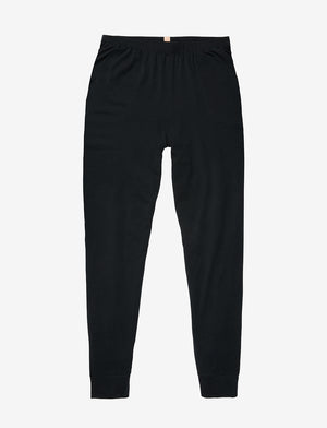 WonderKnit™ Pajama Jogger - Black - Cotton/Modal/Spandex -Thirdlove