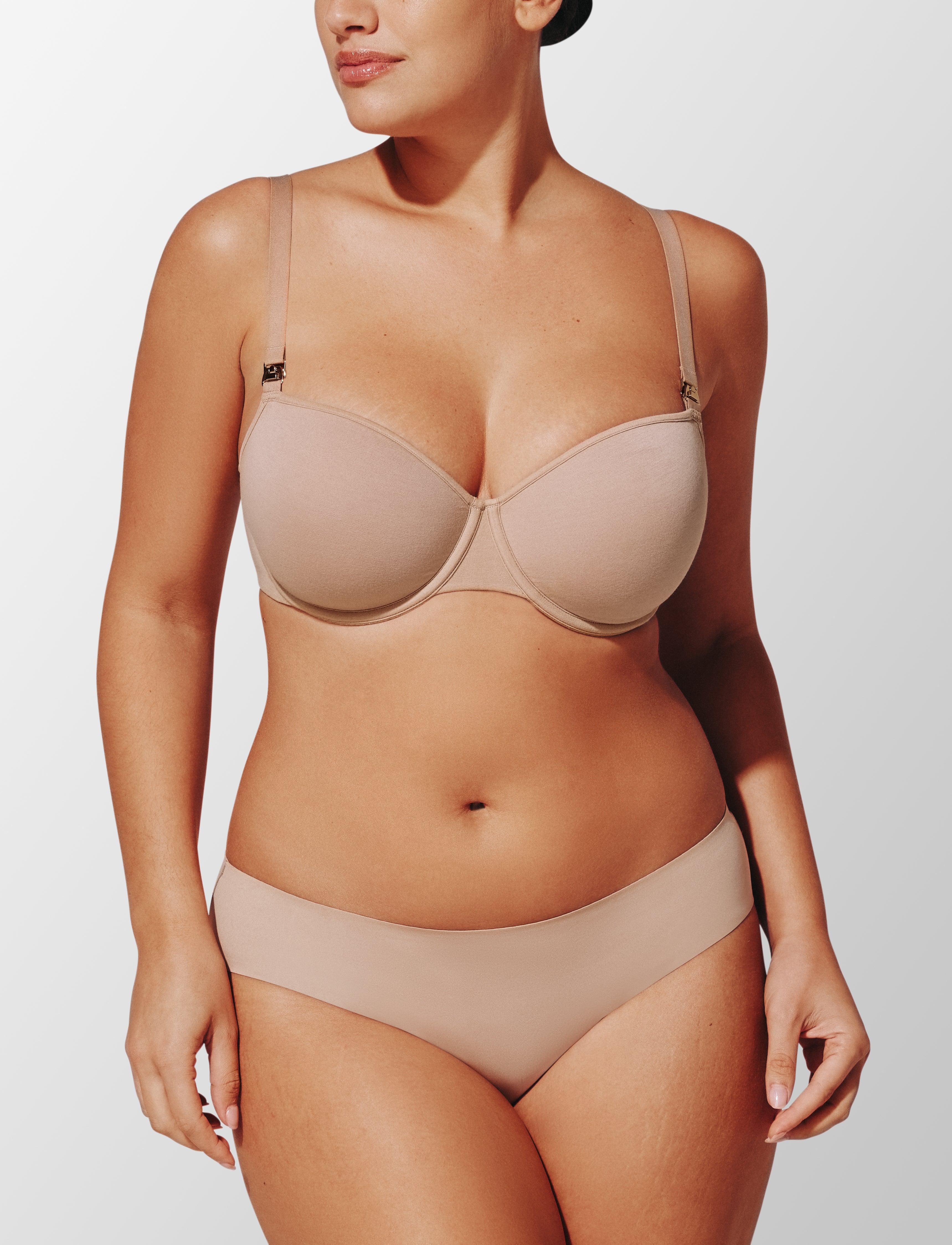 Taupe 24/7® Classic Nursing Bra (Tan) ThirdLove – Thirdlove