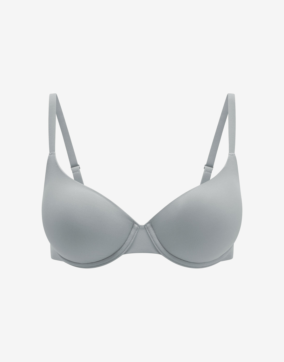 Tav Bra - リサイクルコットン グレー Tide ComfortStretch Back Smoothing T-Shirt Bra – Thirdlove