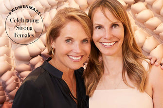 Katie Couric and ThirdLove Co-founder and Co-CEO Heidi Zak at ThirdLove's SOHO store in NYC