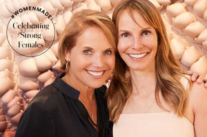 Katie Couric and ThirdLove Co-founder and Co-CEO Heidi Zak at ThirdLove's SOHO store in NYC