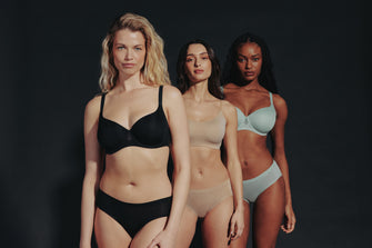 Collection of wireless and cooling bras suited for perimenopause hot flashes and breast sensitivity