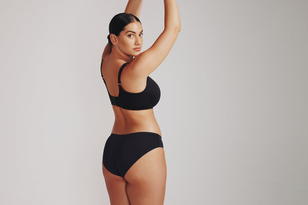 ThirdLove underwear styles including thong underwear, bikini panties, cheekies underwear, hipster underwear, high waist underwear, mid-rise underwear, and boyshort underwear.