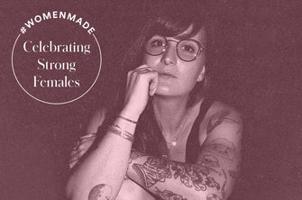 Portrait of Manon Barraud, creator and artist of instagram account Guilty, which features boob art.