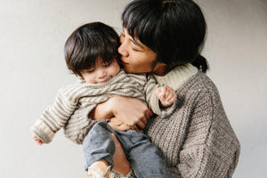 Mother with adorable baby