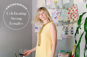 Michelle Erickson of card and print company Mishka Marie