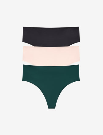 3-Pack Lykke Cotton Hipster Briefs