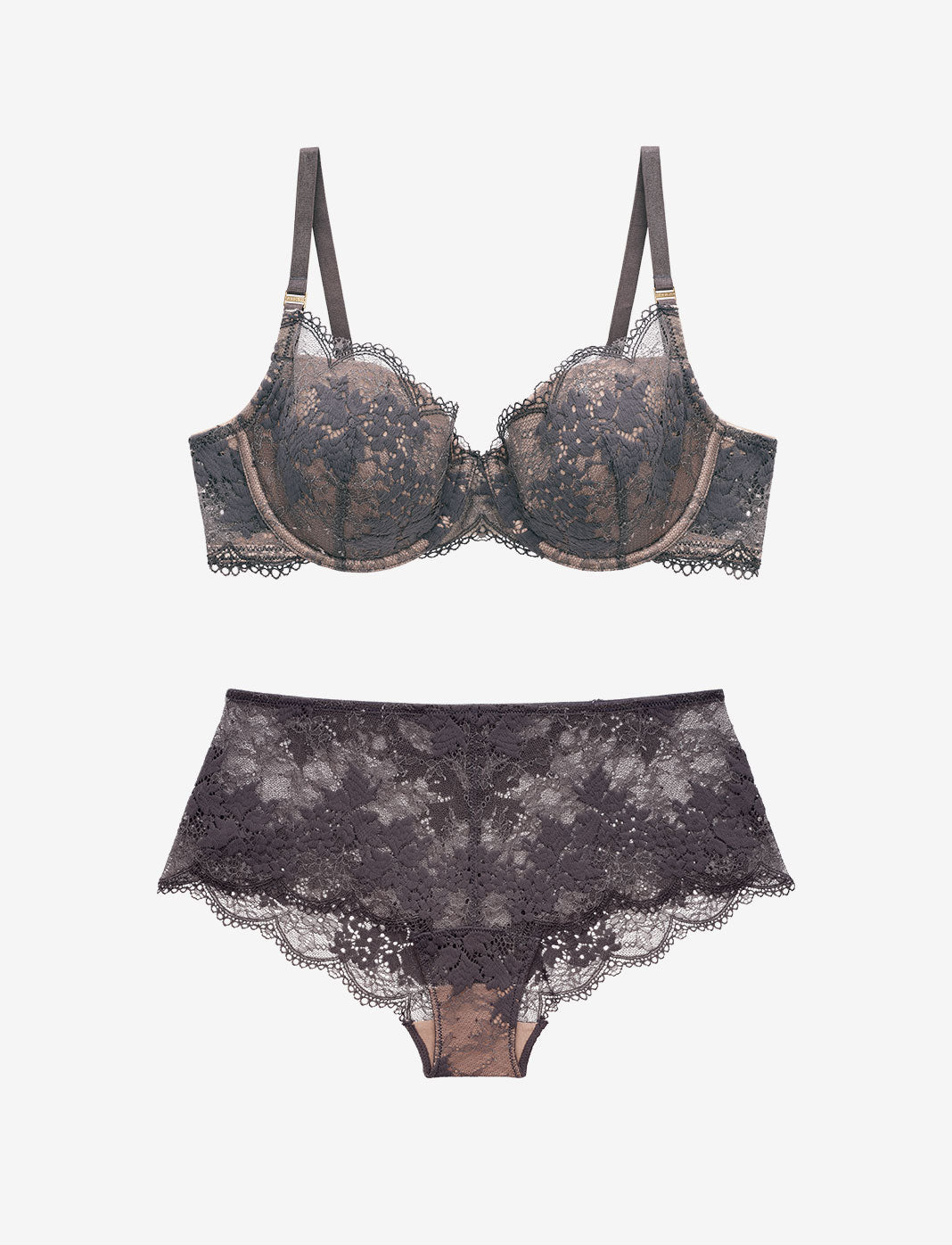 Lace Steel Bra Set Lingerie