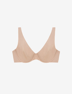 24/7® Second Skin Unlined Bra, Taupe - Thirdlove - Nylon/Spandex