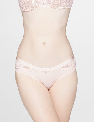 Lace Back Cheeky - Soft Pink - Nylon/viscose/spandex - ThirdLove,modelD