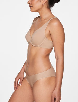 24/7® Classic Second Skin Unlined Bra Taupe - Nude Unlined