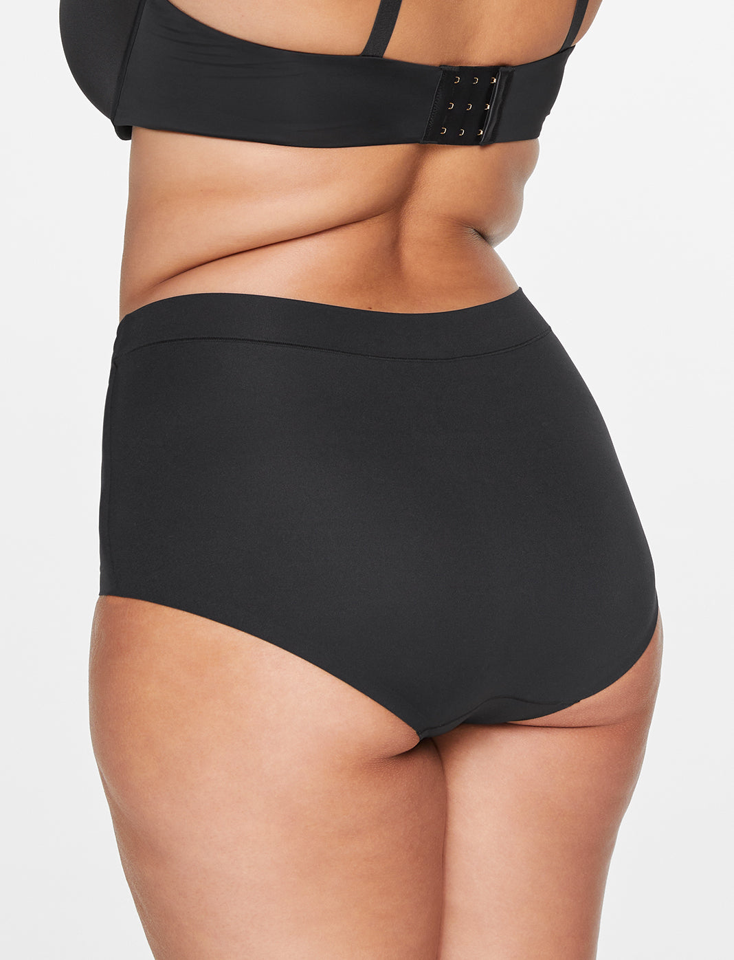 ComfortStretch Brief - Black - Nylon/spandex - ThirdLove,model5