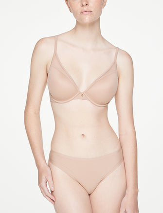 Custom Made Minimal Solid Bra Made to Order, Wire Free, Full Coverage,  Supportive Comfortable, Everyday Wear, Gift for Her 