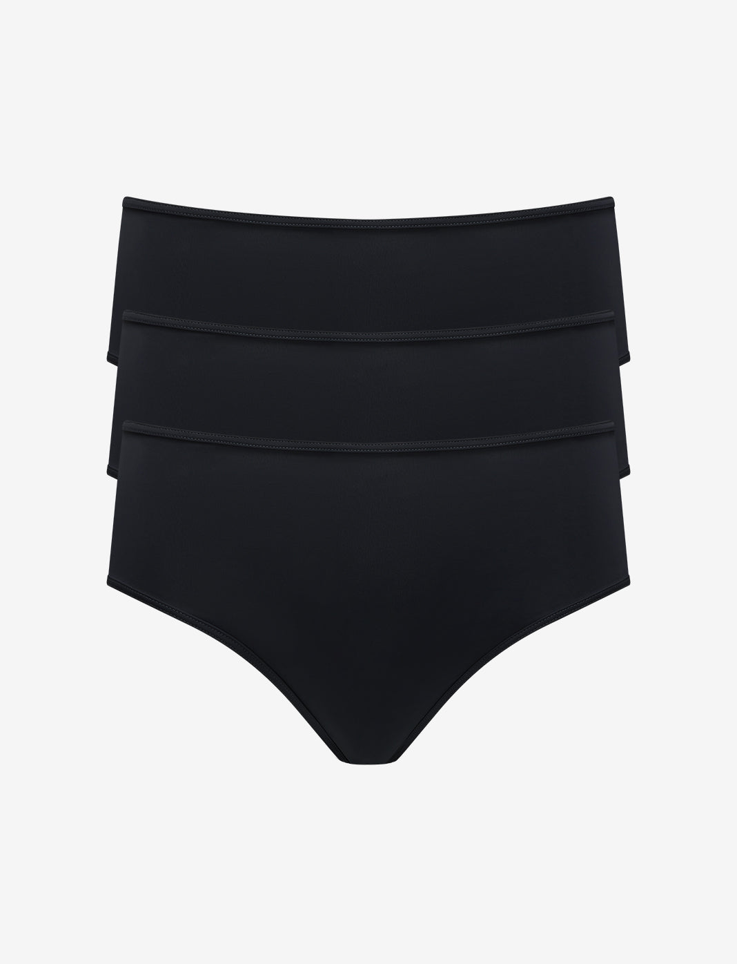 24/7® Classic High Waist Thong 3 Pack