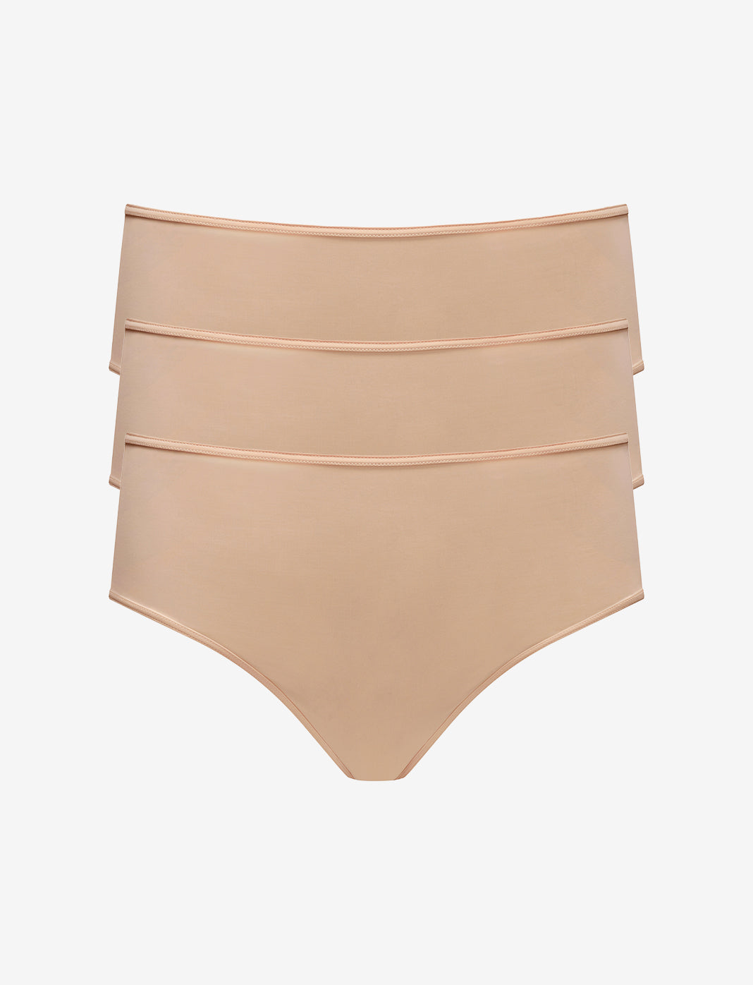 24/7® Classic High Waist Thong 3 Pack Box