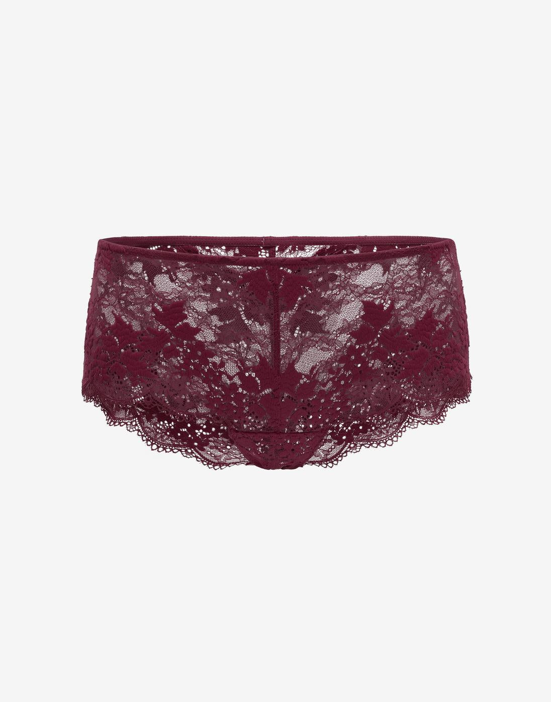 All Day Lace Cheeky - Ruby - 51% Recycled nylon/42% Nylon/7% Spandex - ThirdLove