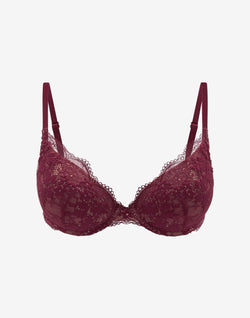 All Day Lace Push-Up Bra, Ruby - Thirdlove - 51% Recycled nylon/42% Nylon/7% Spandex