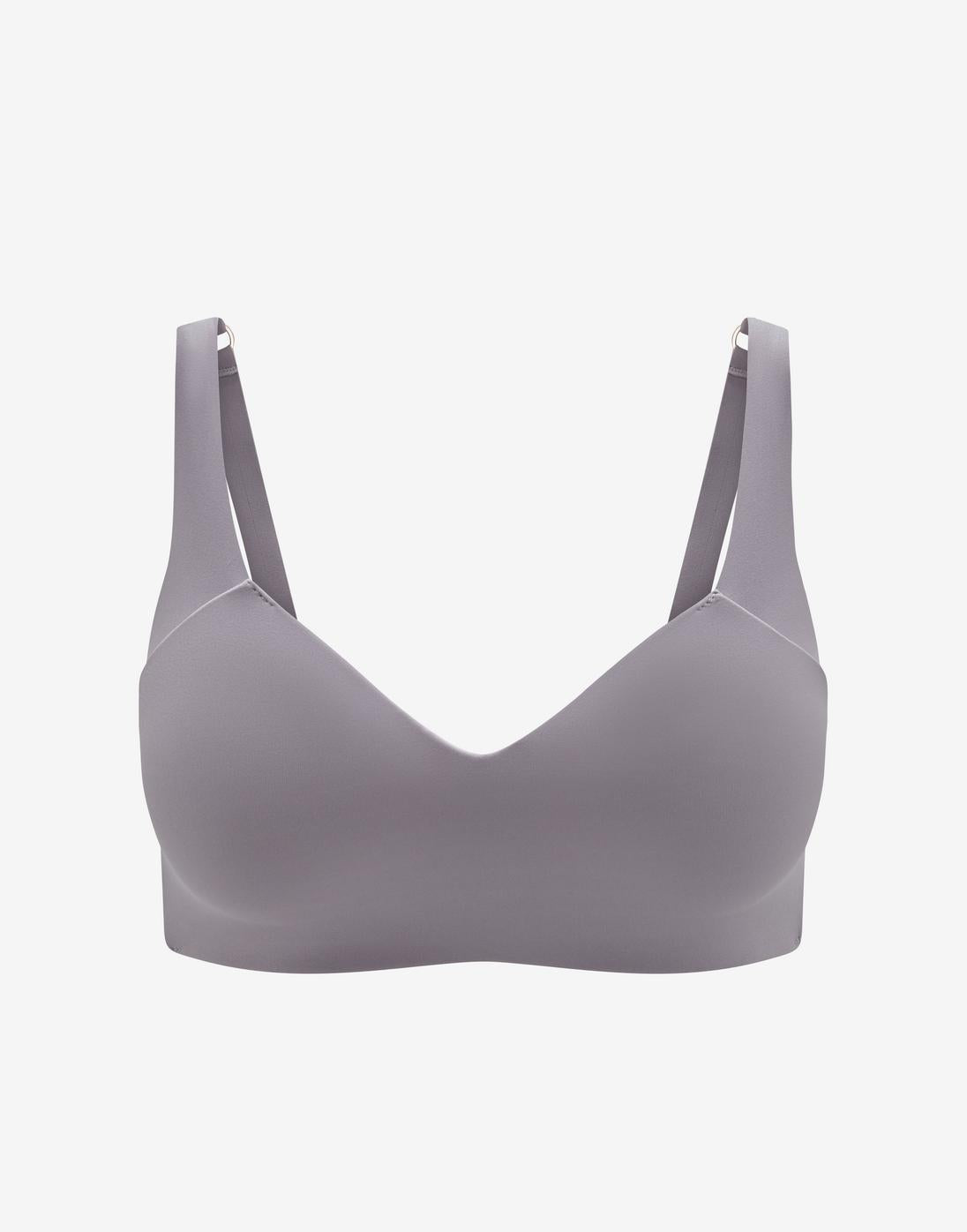 ComfortStretch Smoothing Wireless Bra, Dreamy Lilac - Thirdlove - Nylon/Spandex,model