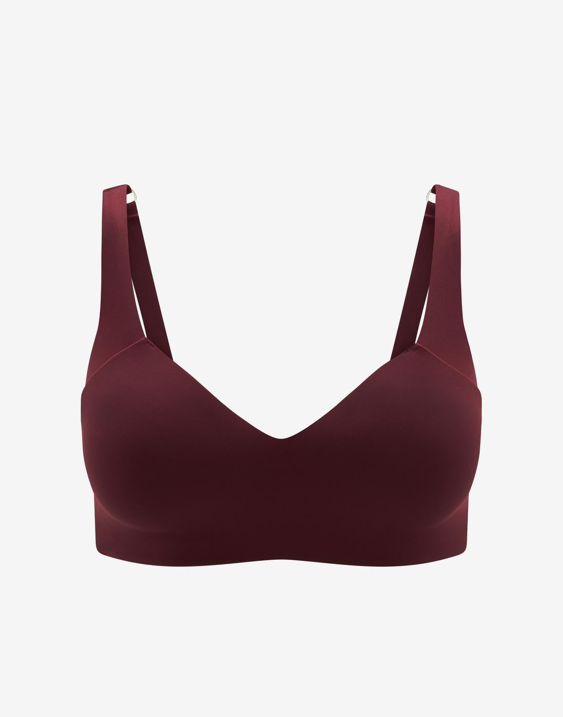 ComfortStretch Smoothing Wireless Bra, Ruby - Thirdlove - Nylon/Spandex