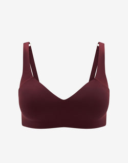 ComfortStretch Smoothing Wireless Bra, Ruby - Thirdlove - Nylon/Spandex