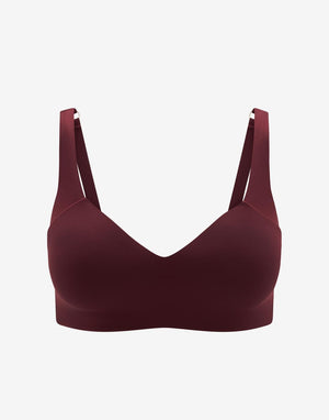 ComfortStretch Smoothing Wireless Bra, Ruby - Thirdlove - Nylon/Spandex