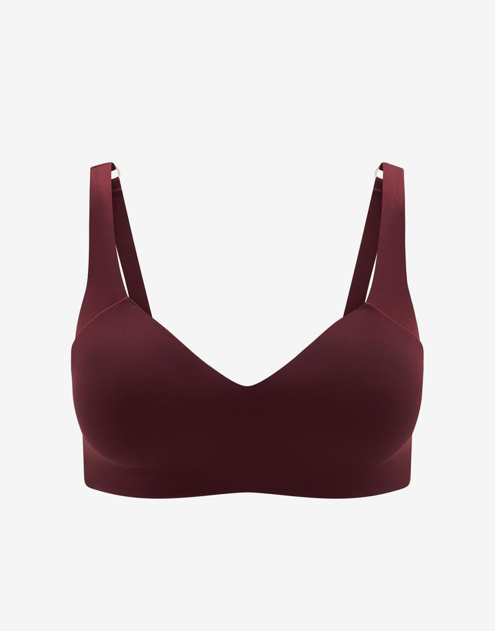 ComfortStretch Smoothing Wireless Bra, Ruby - Thirdlove - Nylon/Spandex
