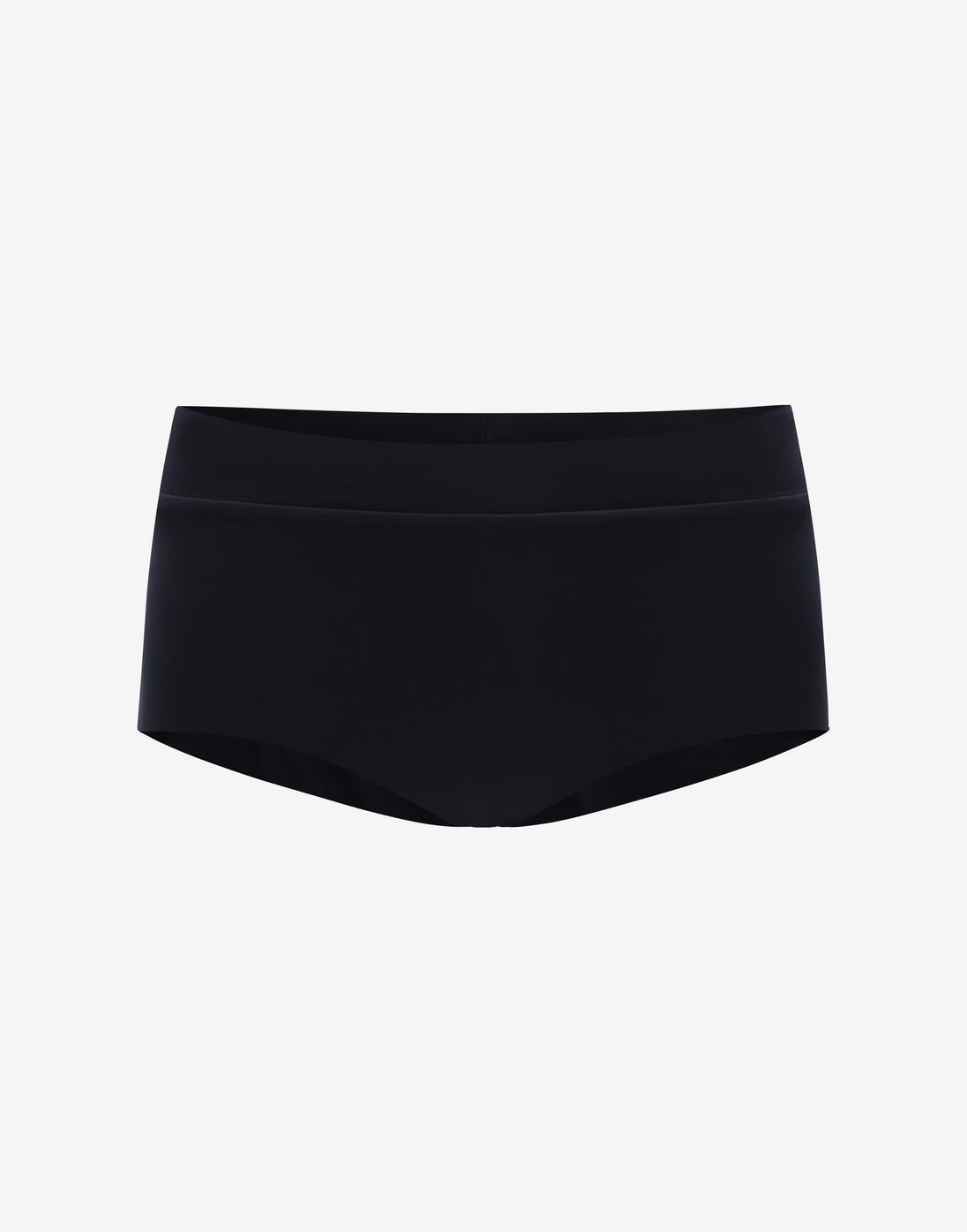 High Waist Bikini Bottom - Black - 74% Nylon/26% Lycra, UPF 50+ - ThirdLove