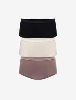 Organic Cloud Cotton Brief 3 Pack Box