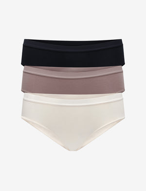 Organic Cloud Cotton Hipster 3 Pack