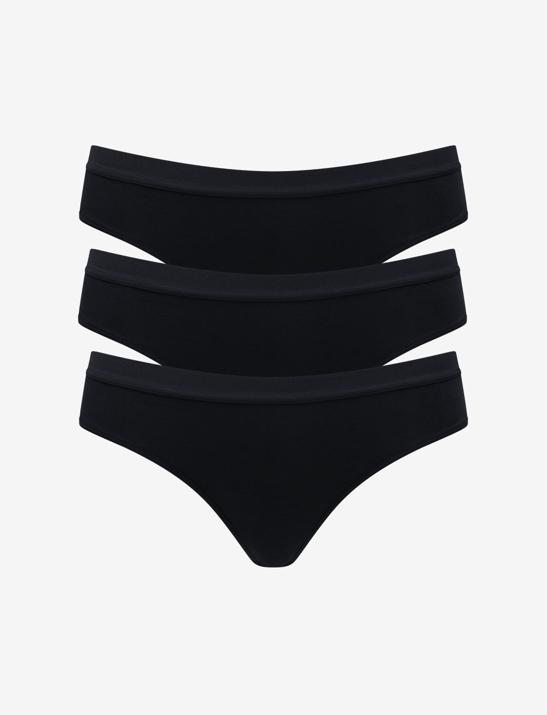 Organic Cloud Cotton Thong - 3 Pack