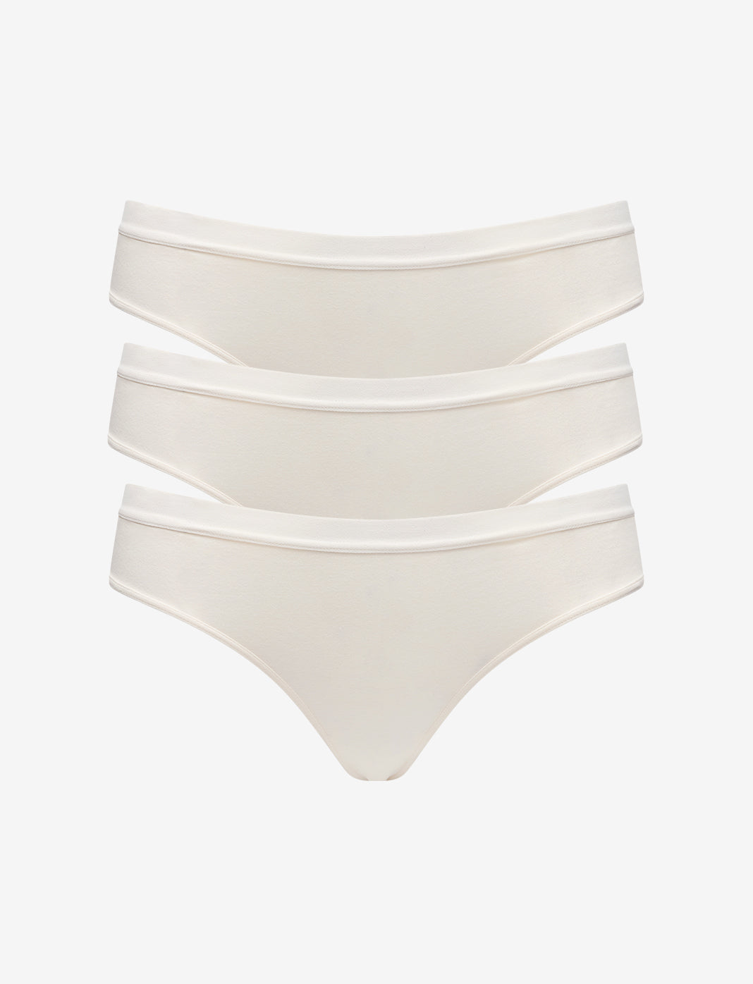 Organic Cloud Cotton Thong - 3 Pack