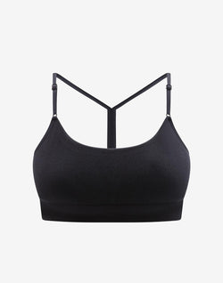 Seamless Cloud Cotton Wireless Bralette, Black - Thirdlove - Nylon/Spandex