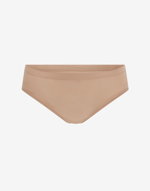 Thermoregulating TempSync™ Hipster - Taupe - 83% 37.5® nylon/12% spandex/5% nylon - ThirdLove