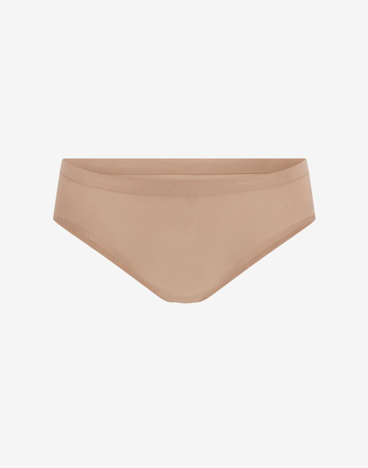 Thermoregulating TempSync™ Hipster - Taupe - 83% 37.5® nylon/12% spandex/5% nylon - ThirdLove