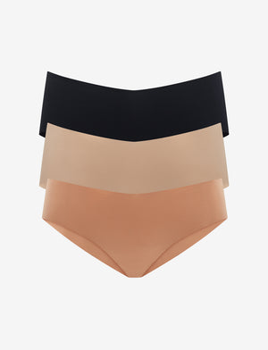 Zero Edge™ No-Show Cheeky - 3 Pack