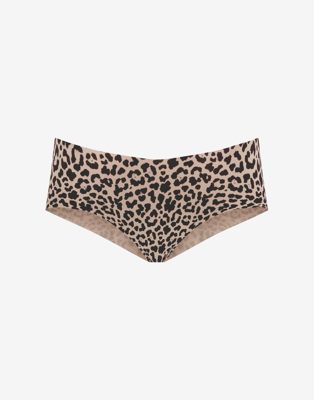 Zero Edge No-Show Cheeky, leopard - Thirdlove - 50% nylon/50% Spandex