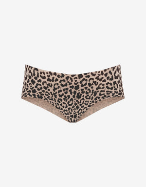 Zero Edge No-Show Cheeky, leopard - Thirdlove - 50% nylon/50% Spandex