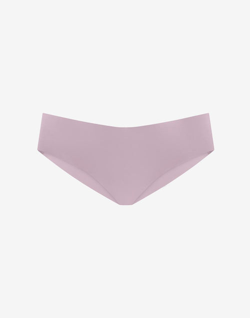 Zero Edge No-Show Cheeky - Violet Ice - 50% nylon/50% Spandex - ThirdLove