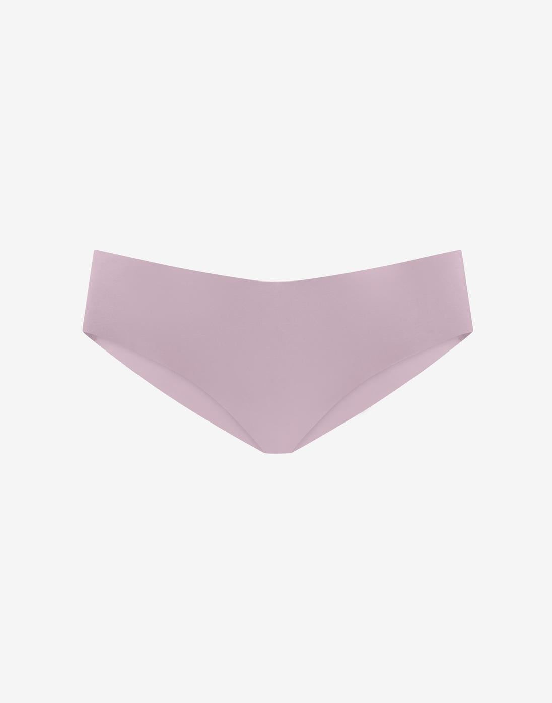 Zero Edge No-Show Cheeky - Violet Ice - 50% nylon/50% Spandex - ThirdLove