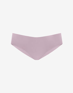 Zero Edge No-Show Cheeky - Violet Ice - 50% nylon/50% Spandex - ThirdLove