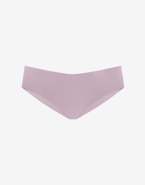 Zero Edge No-Show Cheeky - Violet Ice - 50% nylon/50% Spandex - ThirdLove