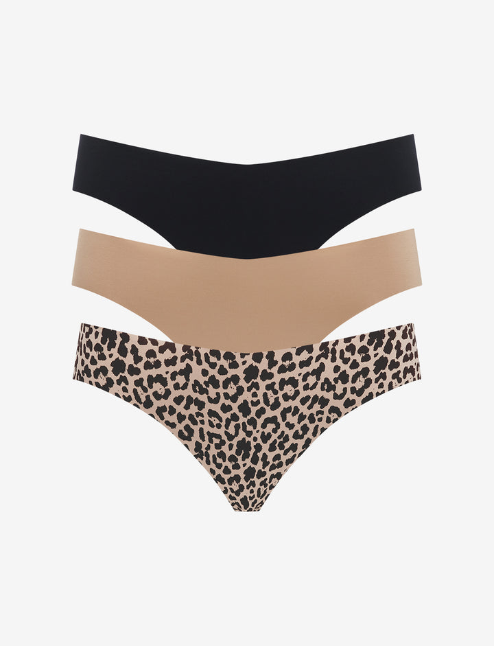 Zero Edge™  No-Show Thong - 3 Pack