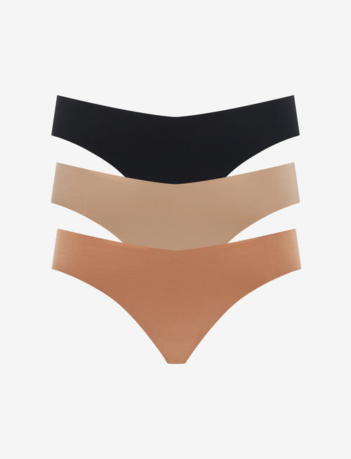 Zero Edge™ Invisible Thong - 3 Pack