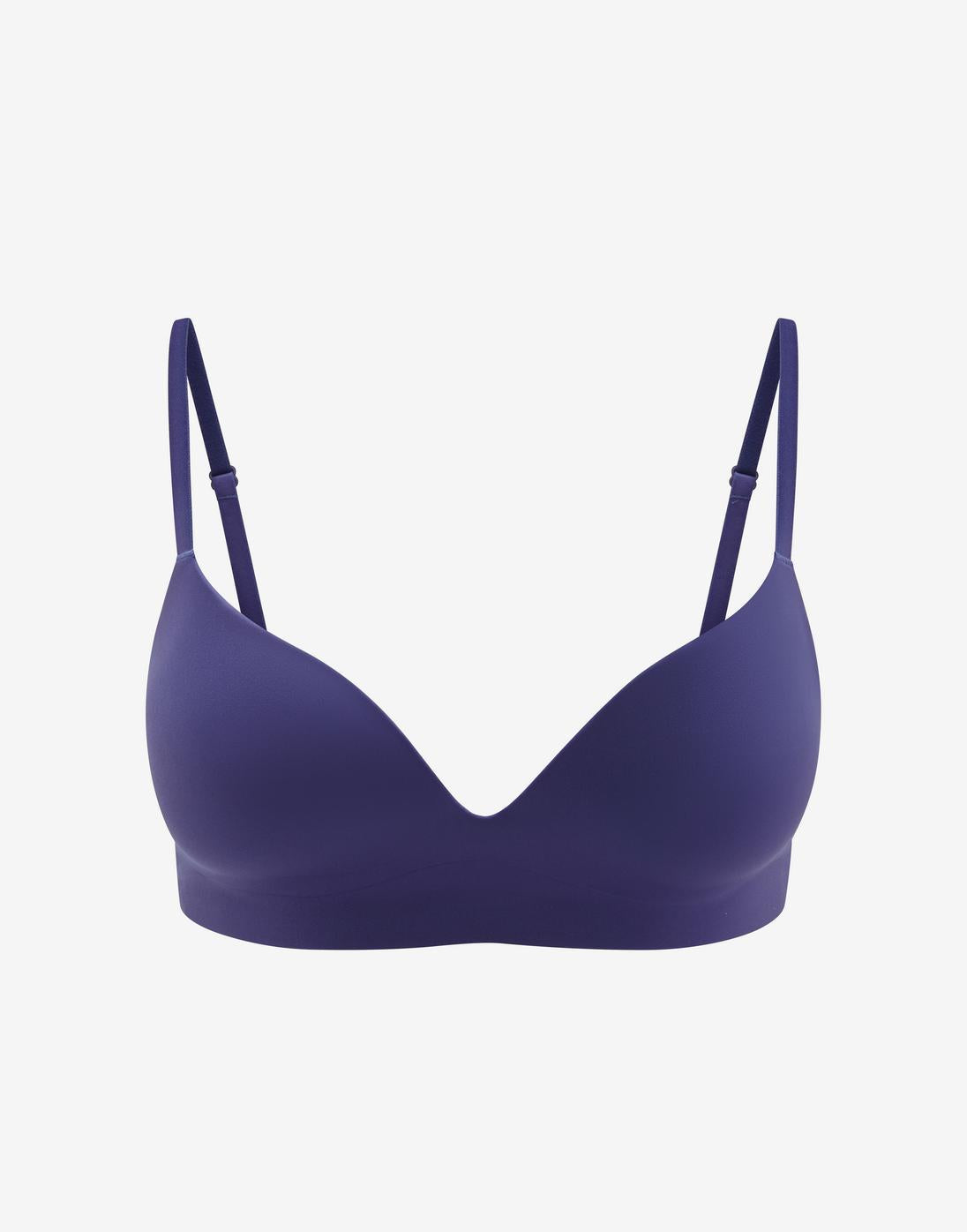 Zero Edge™ Wireless Push-Up Bra, Midnight Blue - Thirdlove - 50% nylon/50% Spandex
