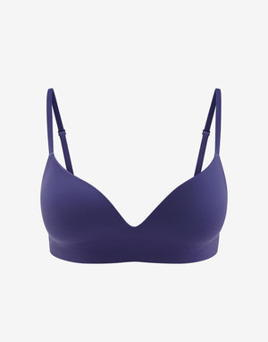Zero Edge™ Wireless Push-Up Bra, Midnight Blue - Thirdlove - 50% nylon/50% Spandex
