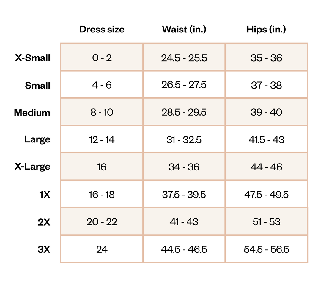 ThirdLove Underwear Size Chart & Guide Find The Best Fitting